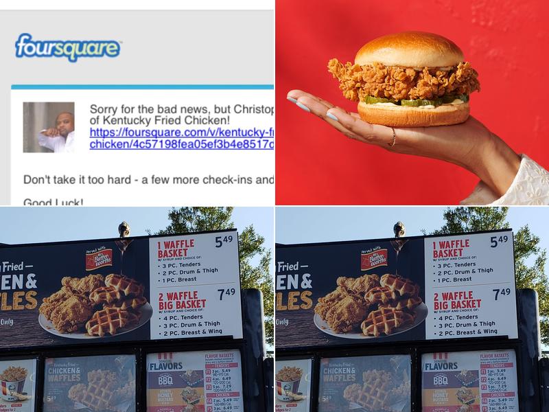 KFC Menu