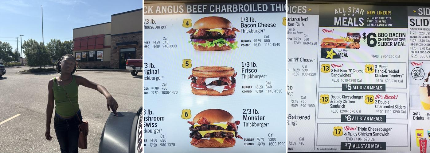 Hardee’s Menu