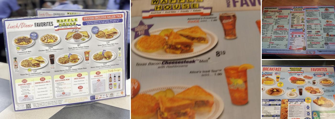 Waffle House Menu