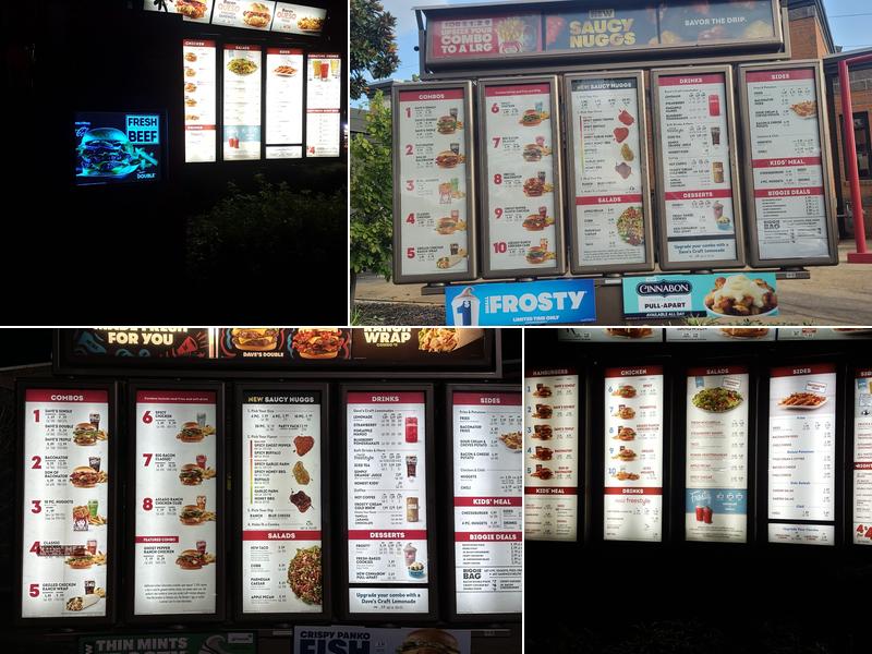 Wendy's Menu