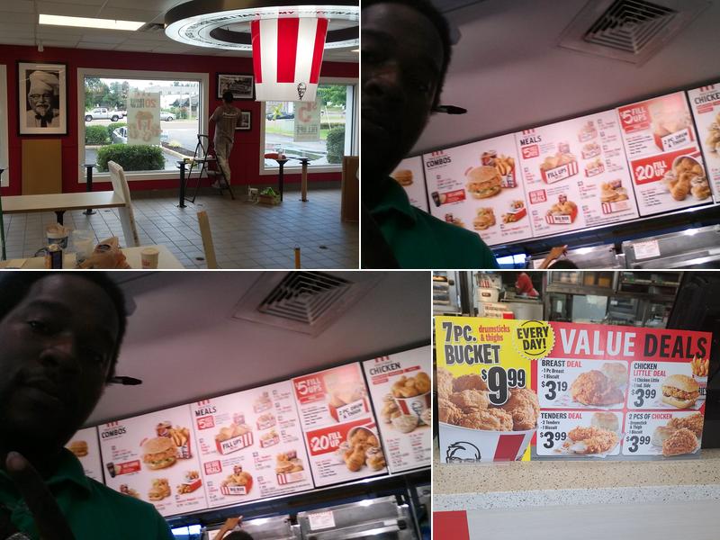 KFC Menu