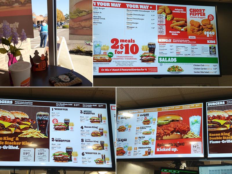 Burger King Menu