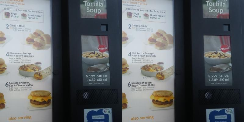 Chick-fil-A Menu