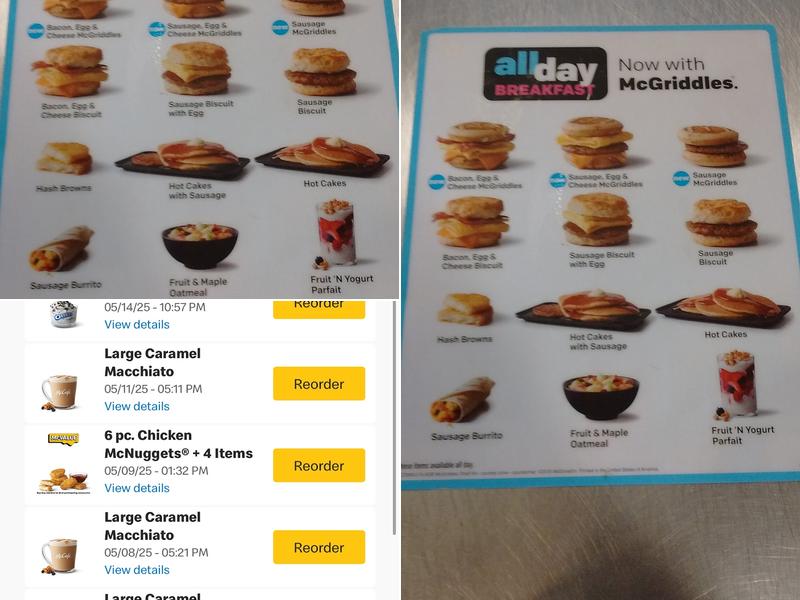 McDonald's Menu