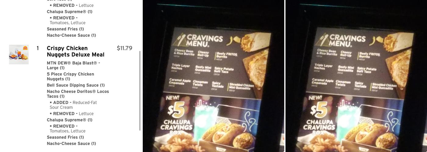 Taco Bell Menu