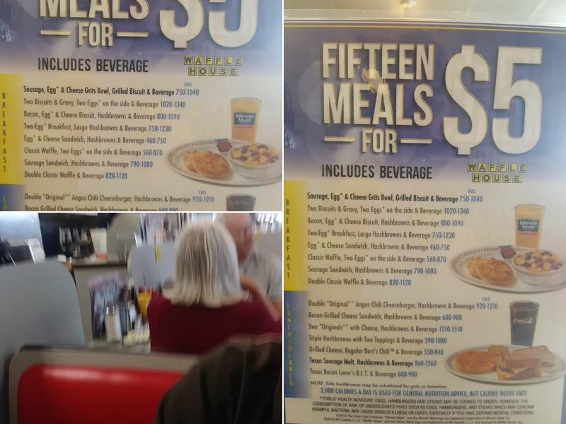 Waffle House Menu