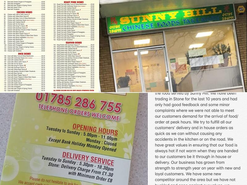 Sunnyhill Chinese Takeaway