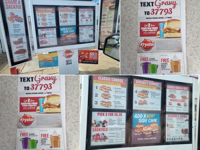 Krystal Menu