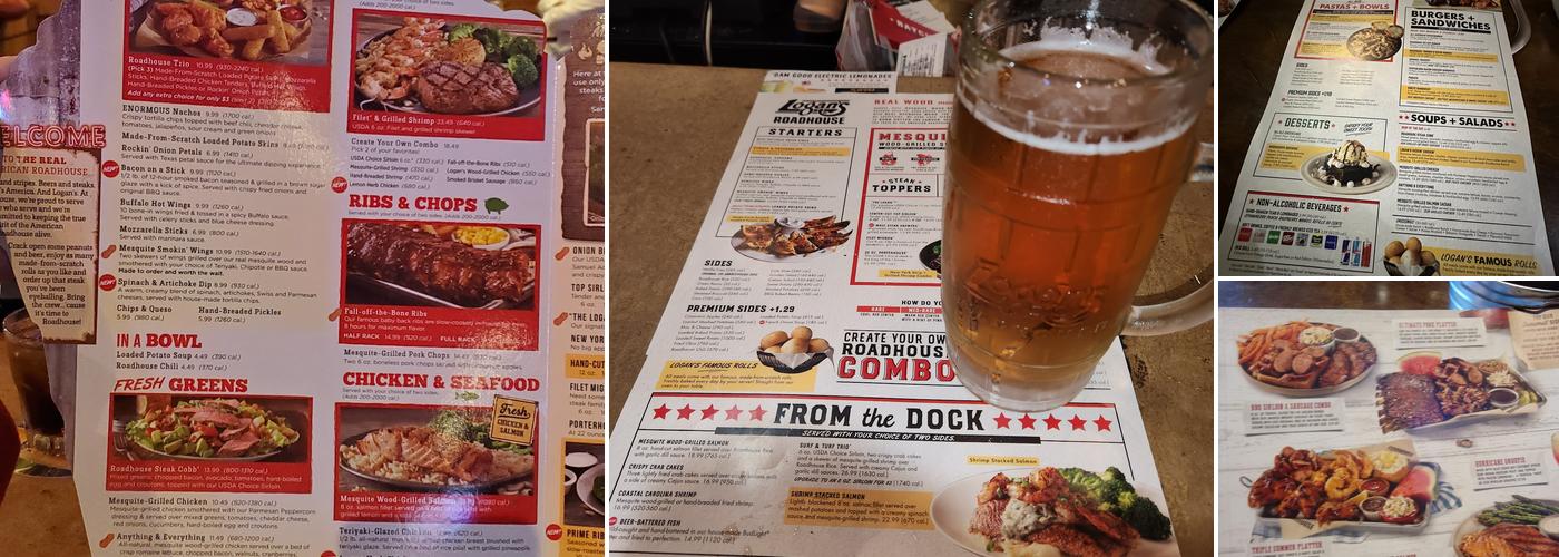 Logan's Roadhouse Menu