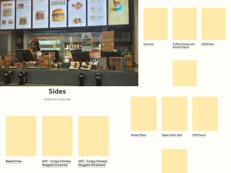 LEON Strensham South Menu