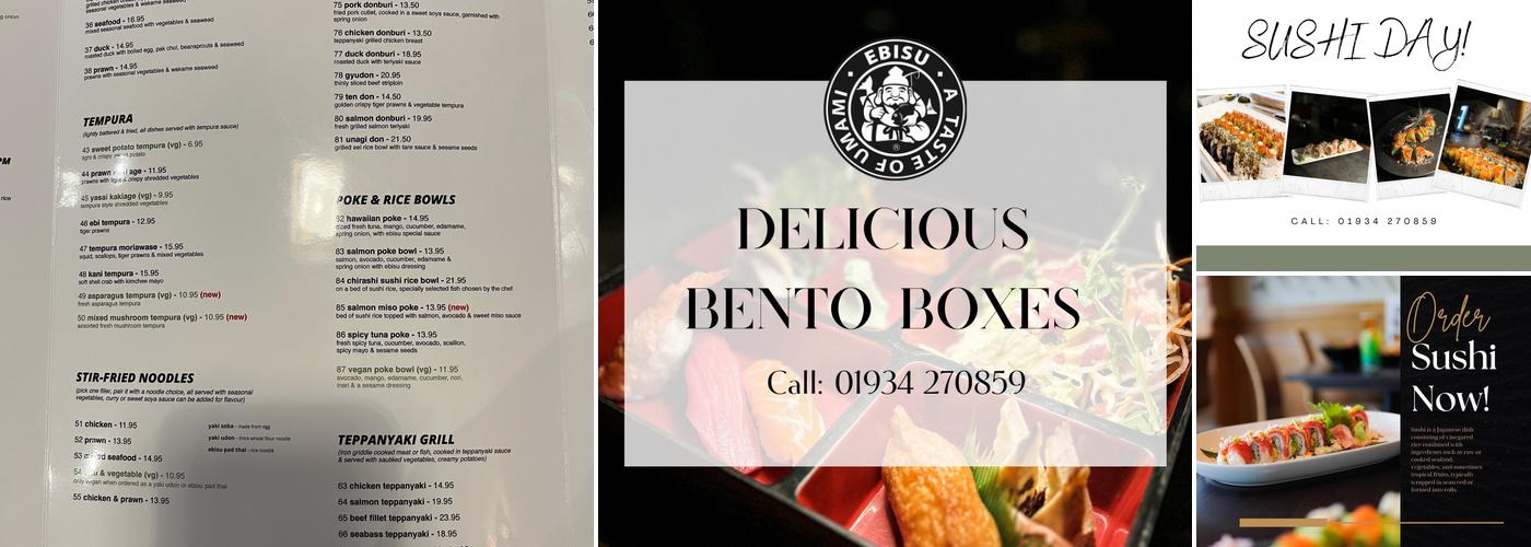 Ebisu Menu