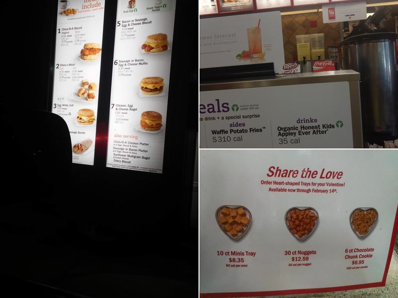 Chick-fil-A Menu