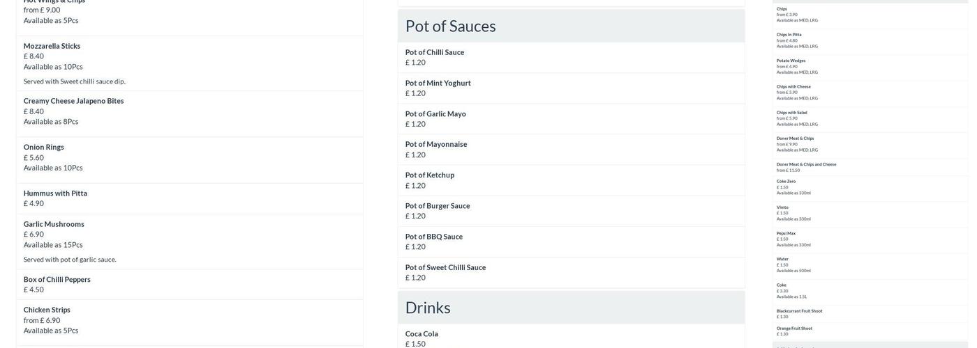 Wilton Grill & Pizza Menu