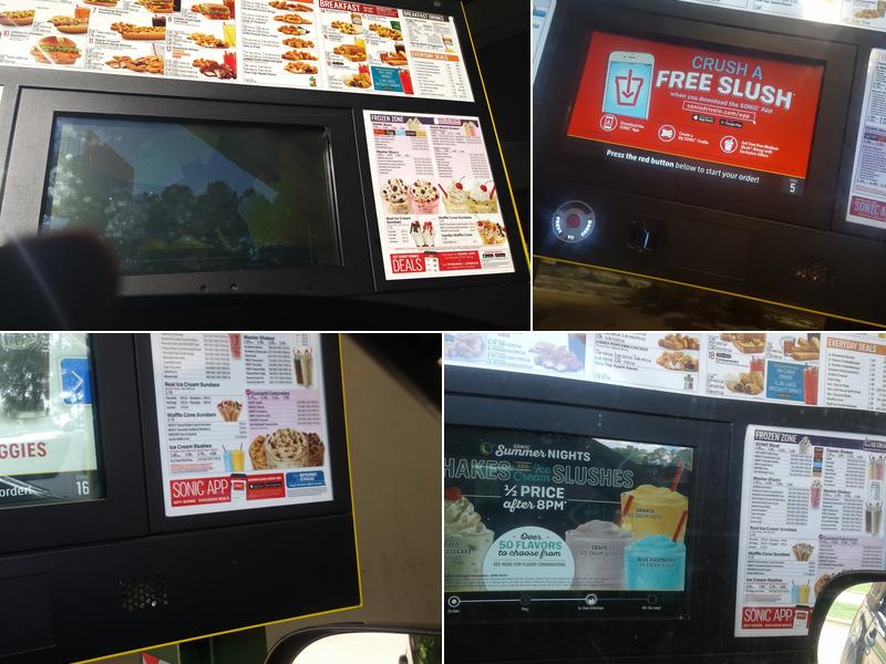 Sonic Drive-In Menu
