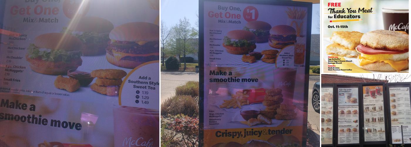 McDonald's Menu