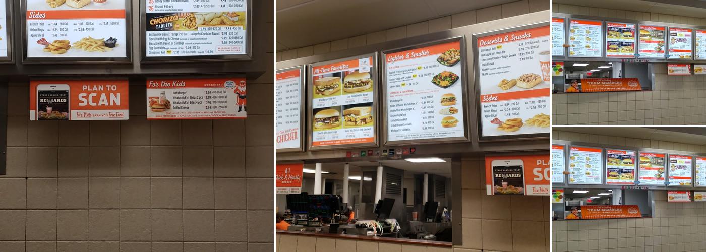 Whataburger Menu