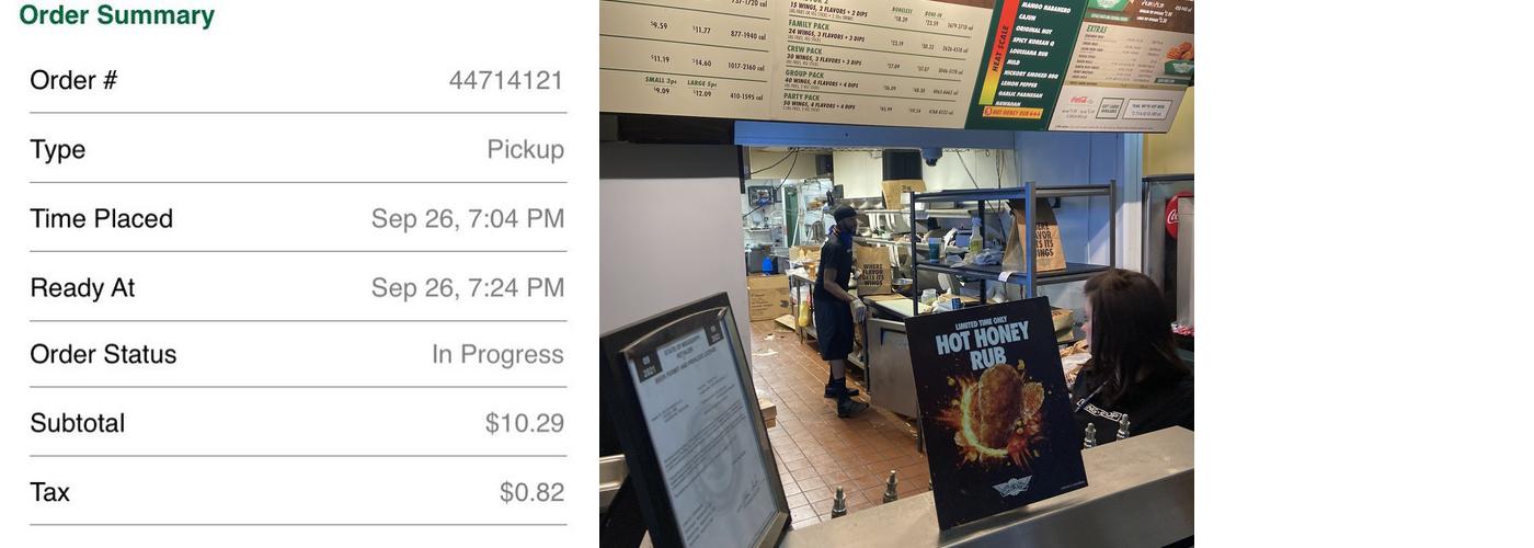 Wingstop Menu