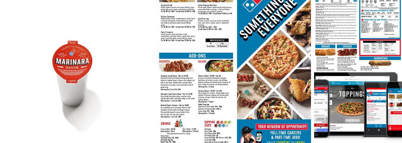 Domino's Pizza Menu