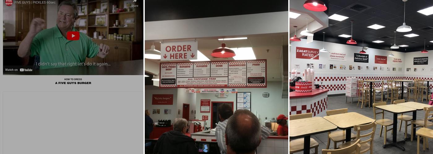 Five Guys Menu