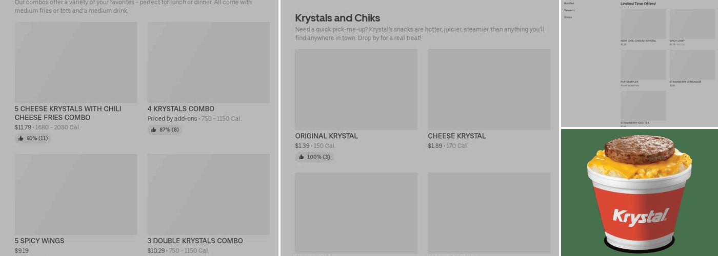 Krystal Menu