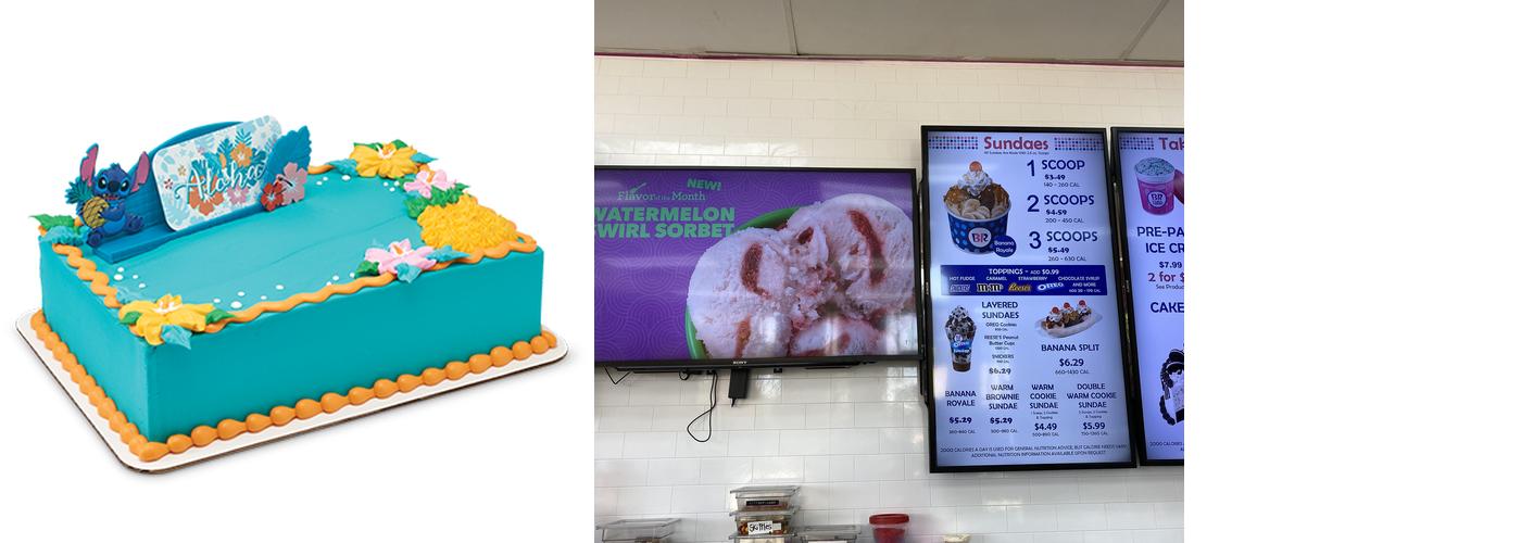 Baskin-Robbins Menu