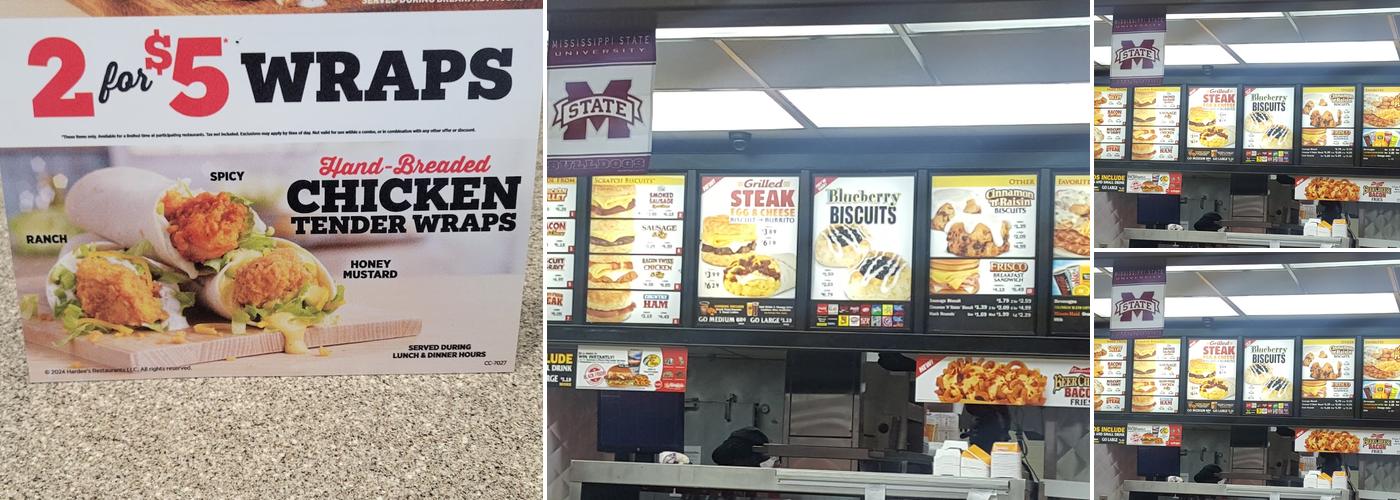 Hardee’s Menu