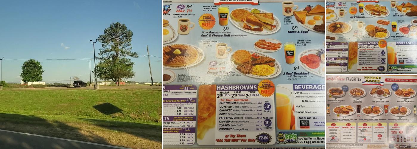 Waffle House Menu
