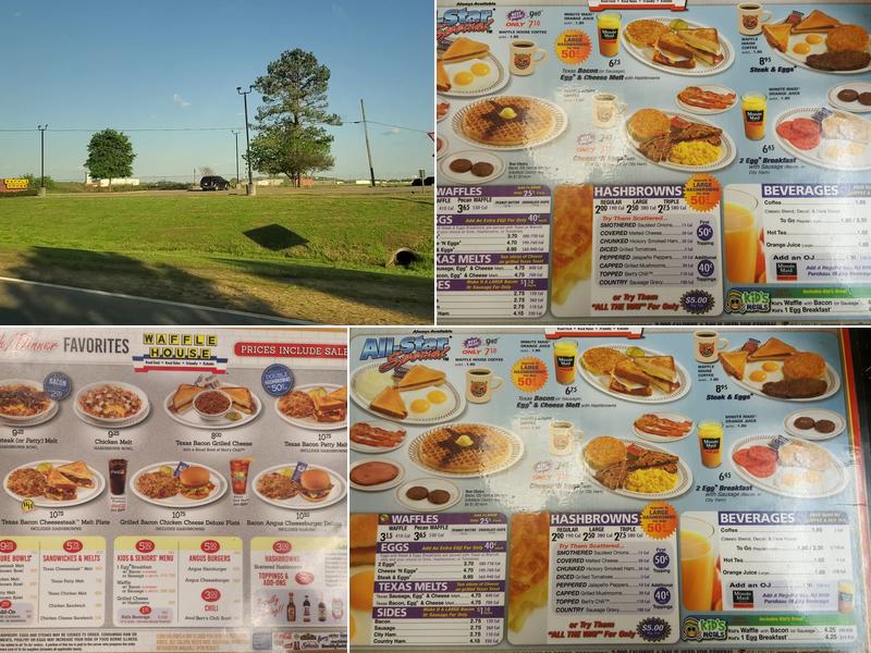 Waffle House Menu