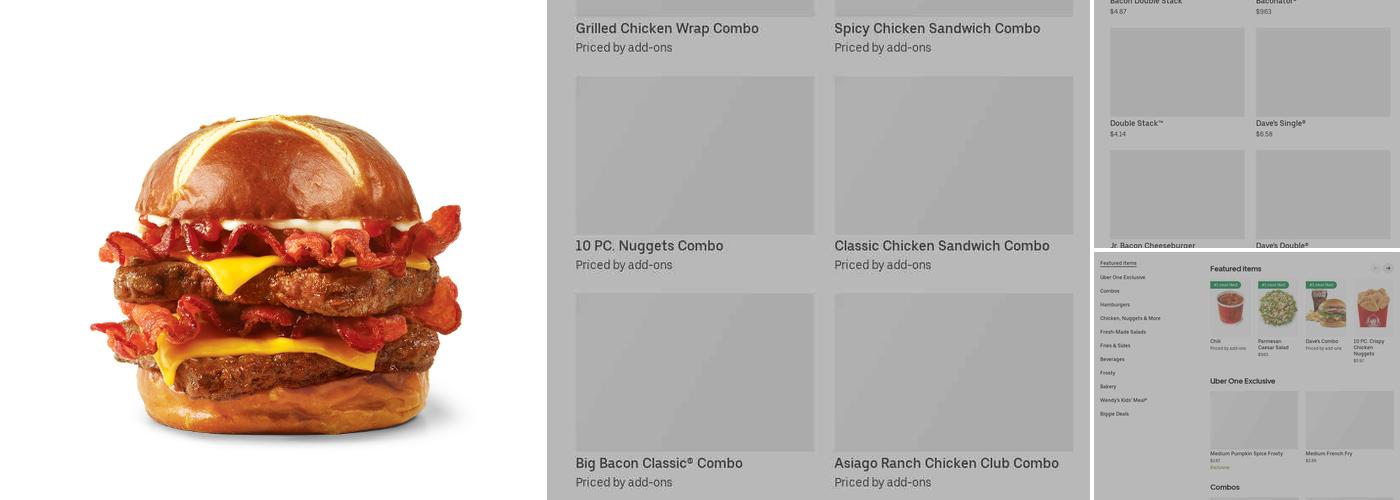 Wendy's Menu
