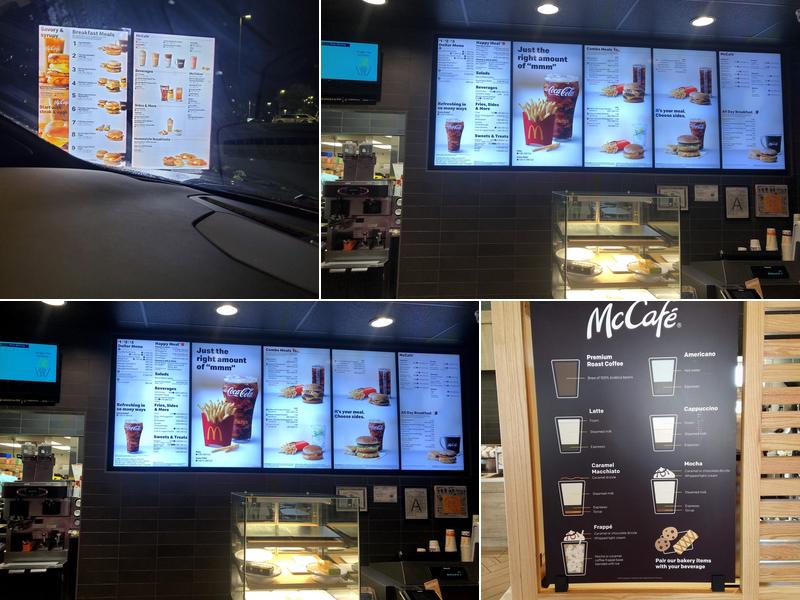 McDonald's Menu