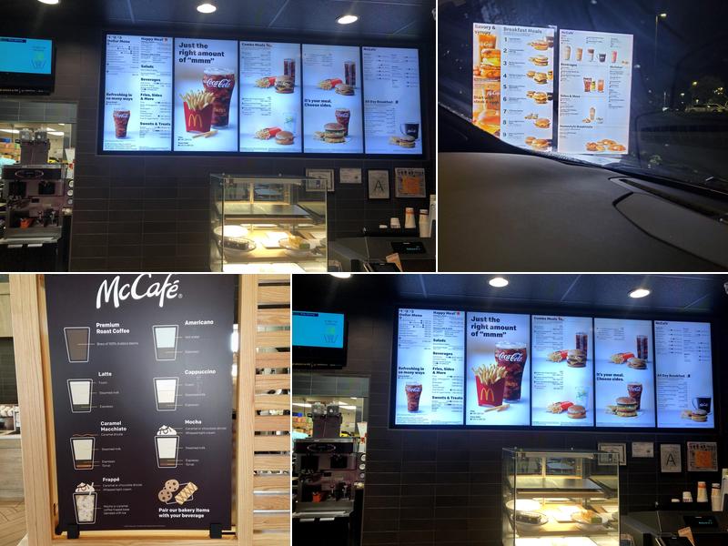 McDonald's Menu