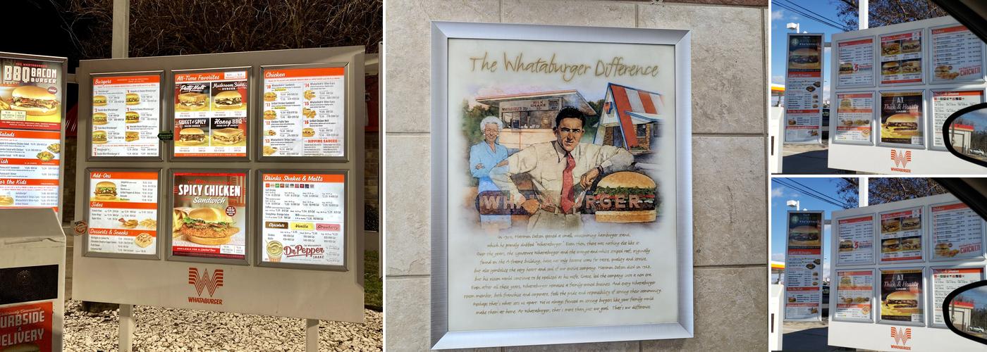 Whataburger Menu