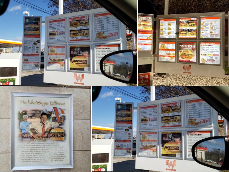 Whataburger Menu