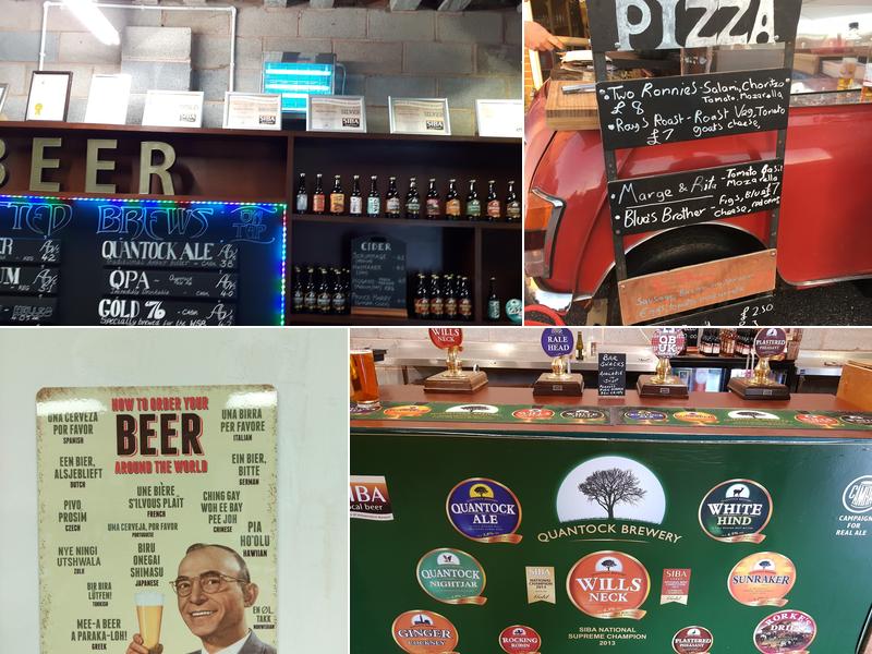 Quantock Brewery Menu