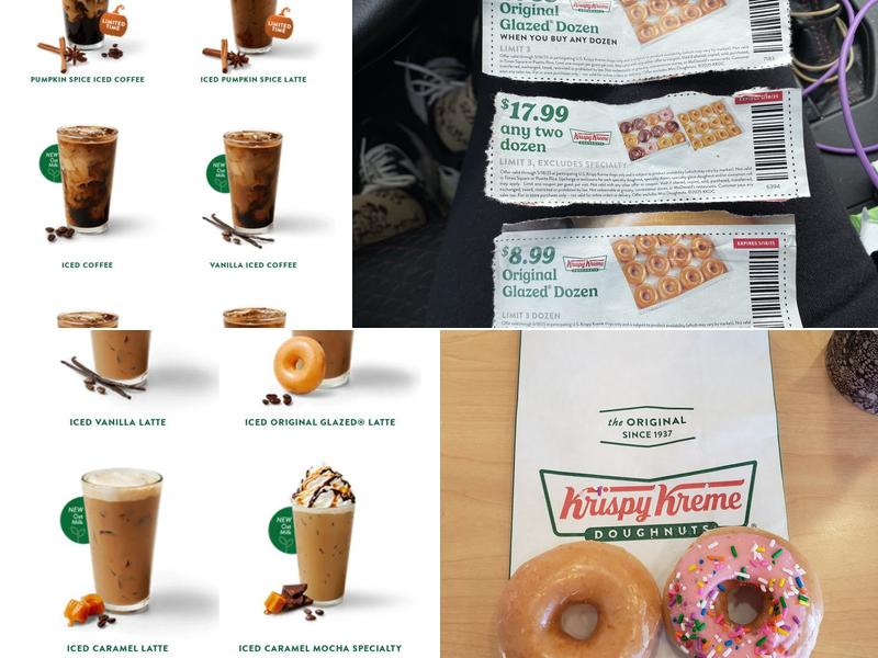 Krispy Kreme Menu
