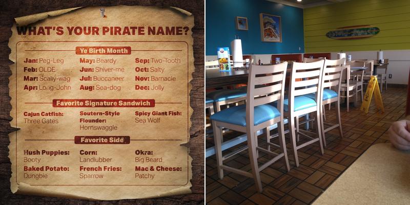 Captain D's Menu