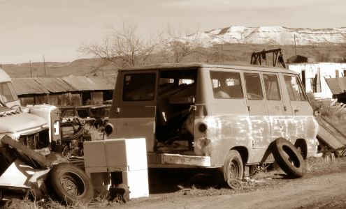 Vintage Automotive Mountain Home
