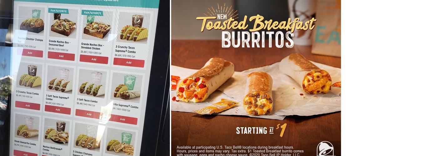 Taco Bell Menu