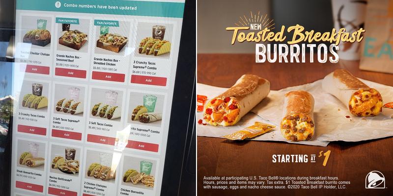 Taco Bell Menu