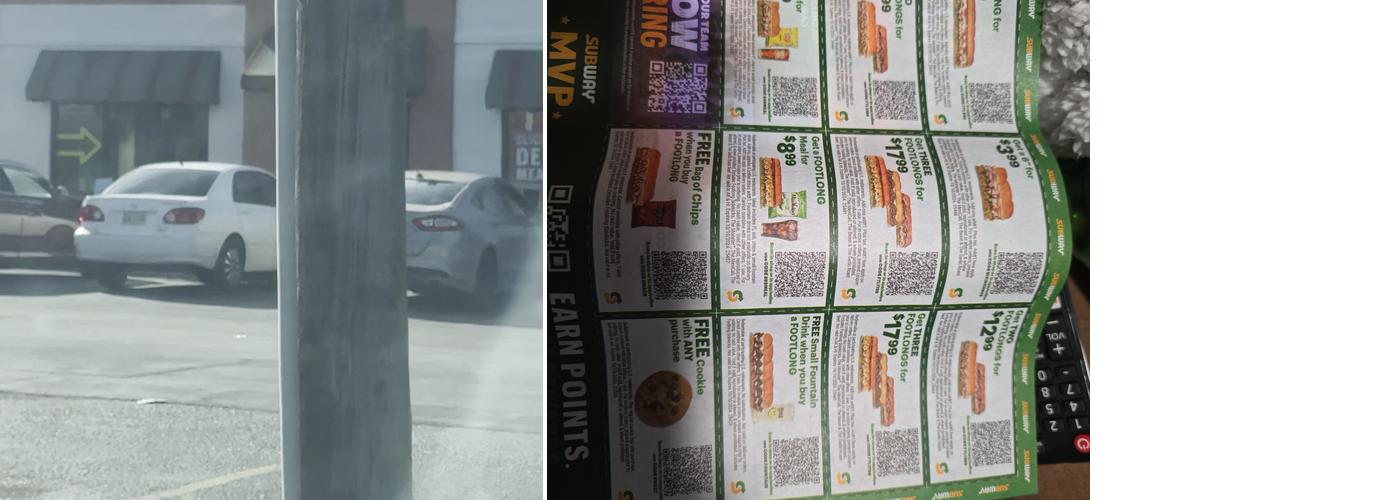 Subway Menu