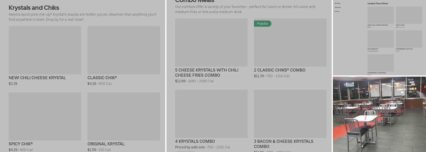 Krystal Menu