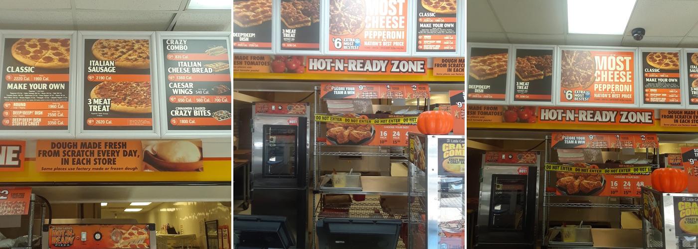 Little Caesars Pizza Menu