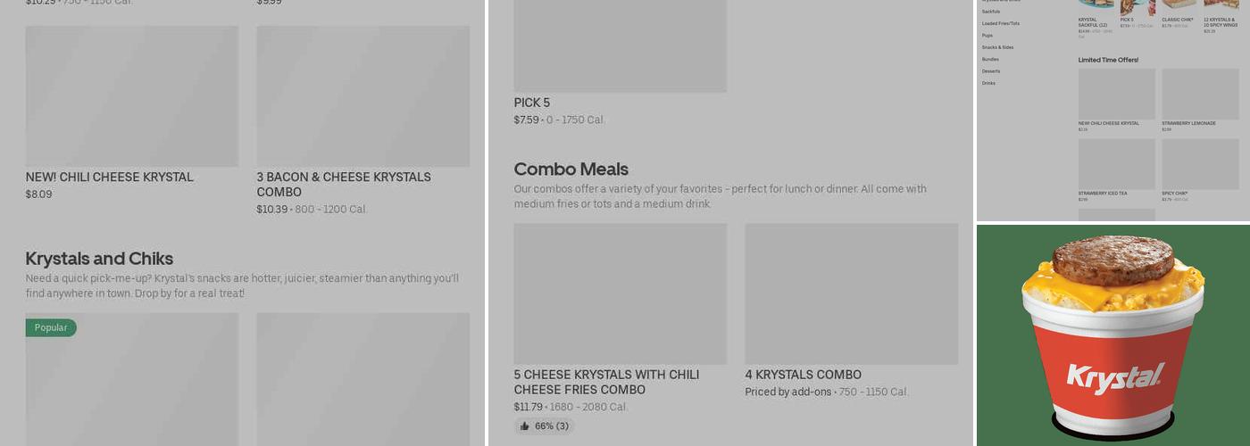 Krystal Menu