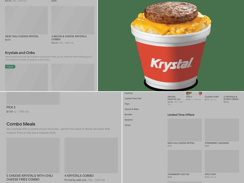Krystal Menu