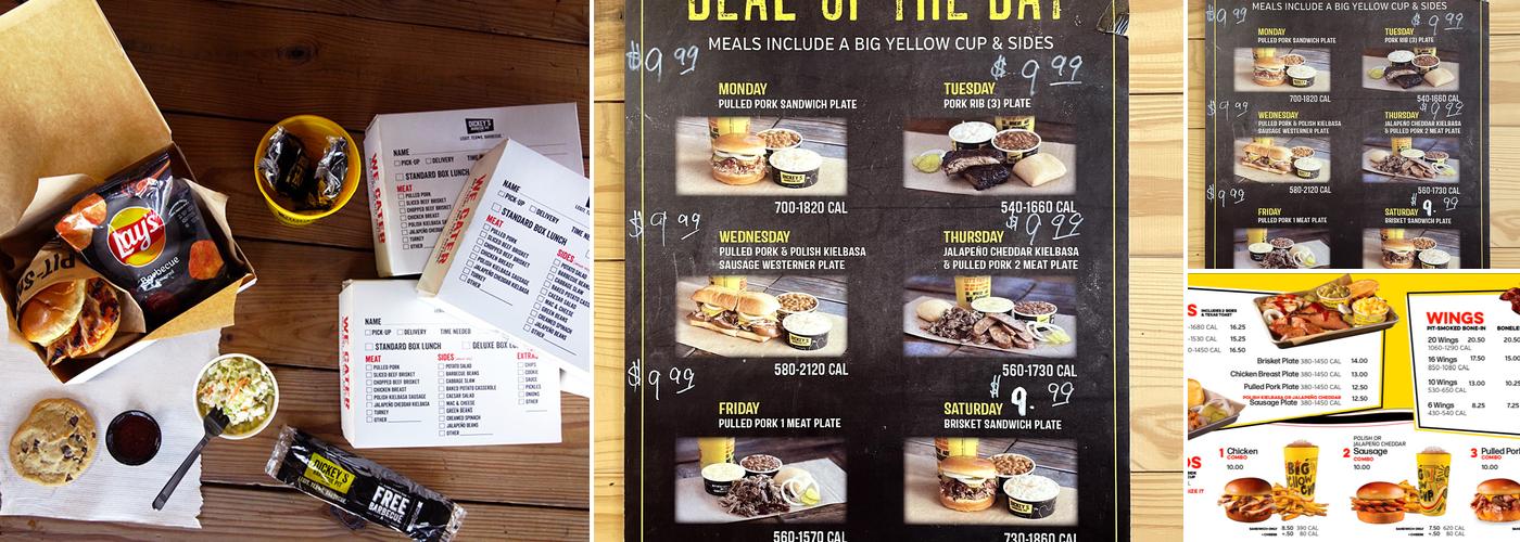 Dickey's Barbecue Pit Menu