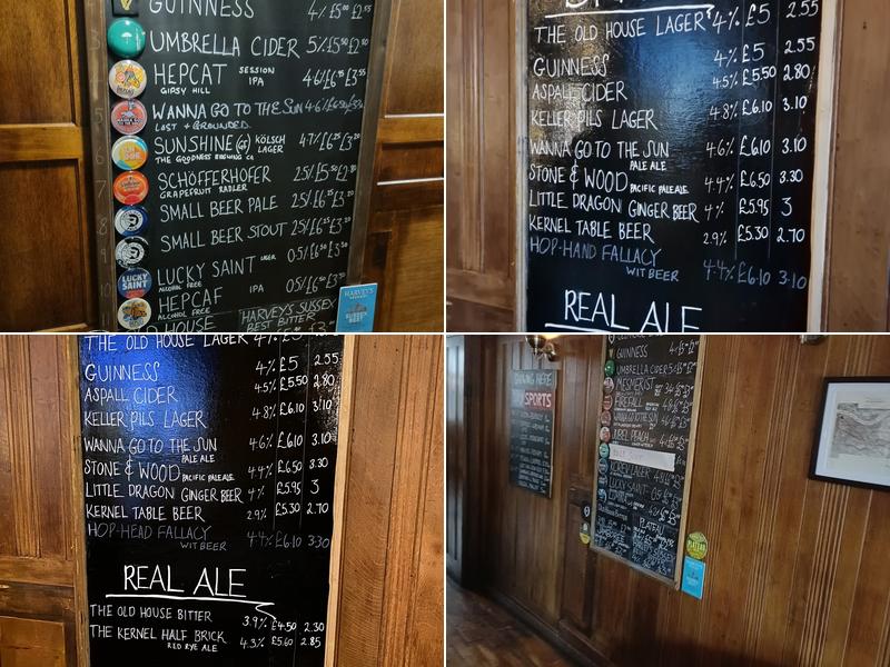 The Old Justice Menu