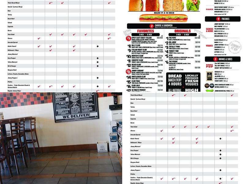 Jimmy John's Menu