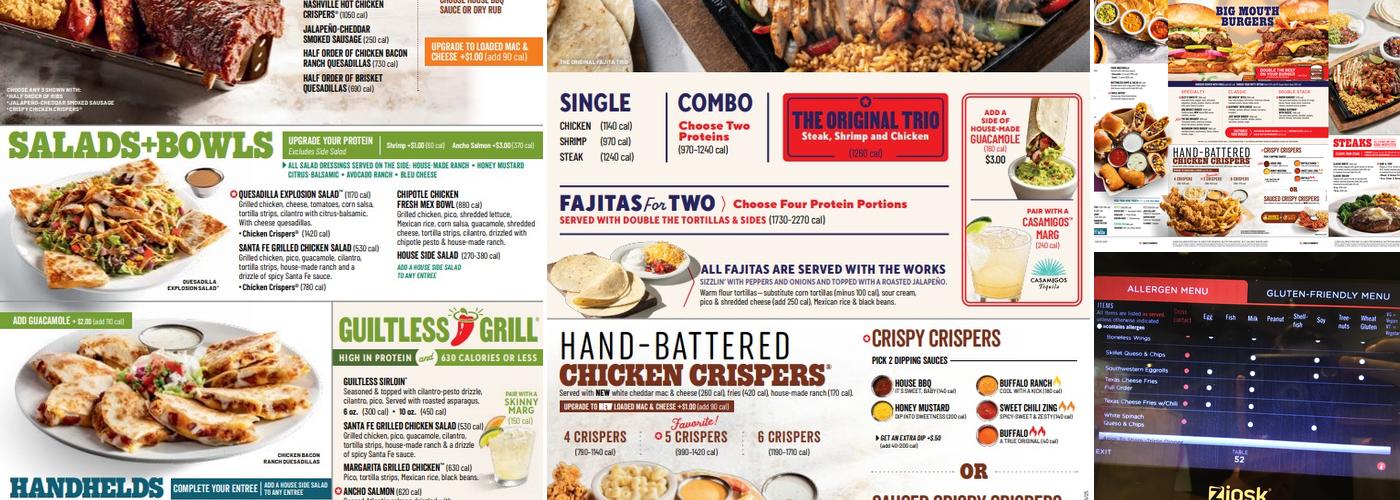 Chili's Grill & Bar Menu
