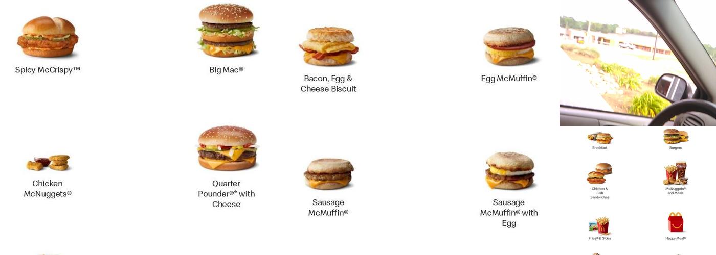 McDonald's Menu