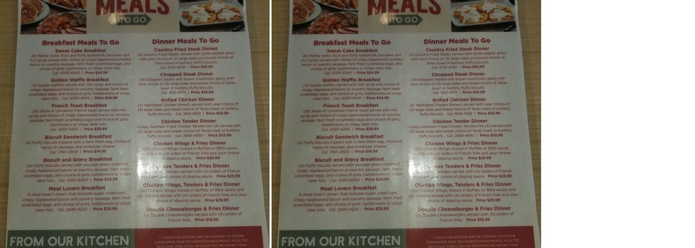 Huddle House Menu